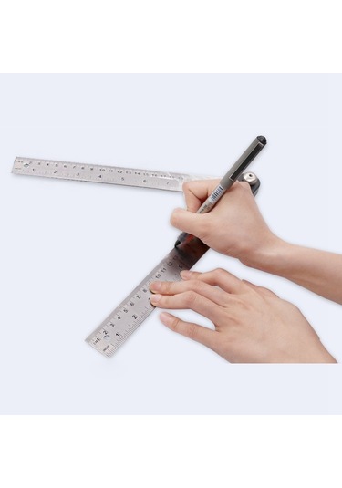 300mm 2'si 1 Arada Dijital Açı Bulucu Metre İletki Gonyometresi Cetvel