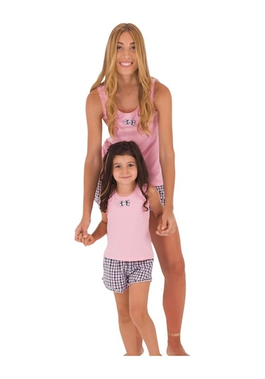The Don Anne-Kız Pembe Kız Çocuk Şort Takımı (9-14 Yaş)