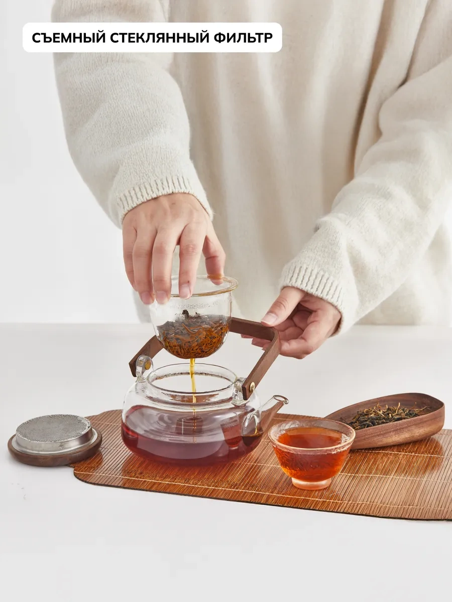 Rohaus Filtreli Ve Kapaklı Demlik, 650ml 258330183 Beyaz