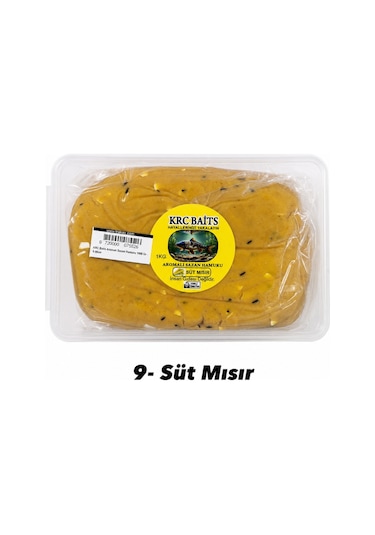 Krc Baits Aromalı Sazan Hamuru 1000 Gr 9-mısır