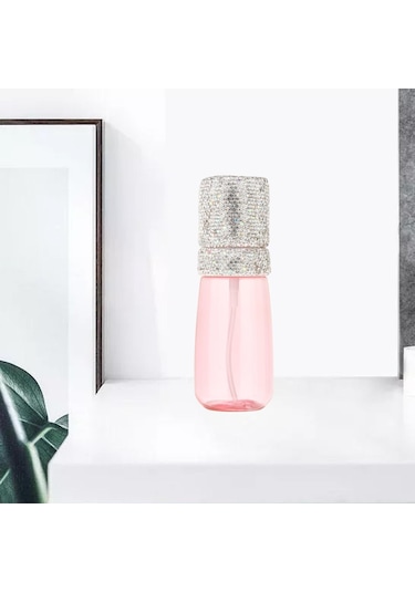 Homyl Sıvı Kabı 60ml Şık Küçük Seyahat Taşınabilir Doldurulabilir Pembe