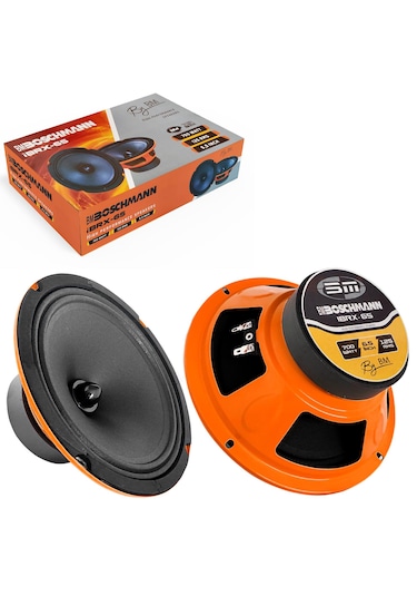 Boschmann İbrx-65 Midrange 16cm 700 Watt 125 Rms 2 Adet