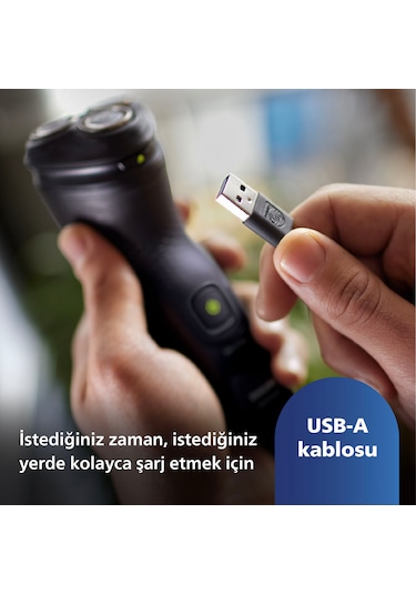 Philips 3000X Serisi Islak & Kuru Elektrikli Tiras Makinesi - X3021/00