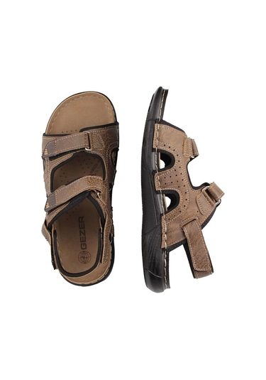 Gezer Yazlık Erkek Sandalet (554653084) Kahverengi