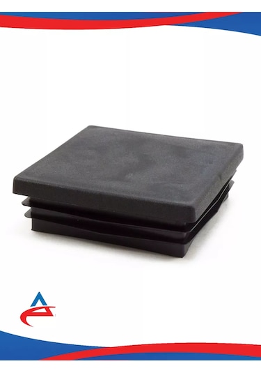 Alistek 100x100 Mm Profil Boru Tamponu - 10 Adet 99680077 Siyah