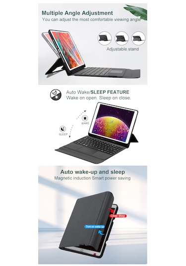 Daphnela Lenovo M9 Klavyeli Kılıf