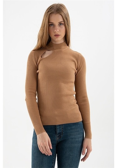 Fashion Friends Kadın Kazak Bej 23k0167k1 24ke21000001 E2110 Bej