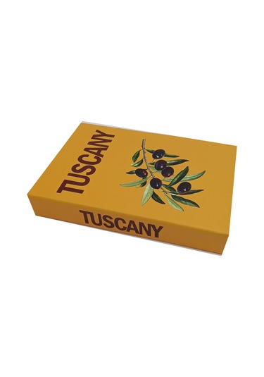 2026-773 Tuscany Dekoratif Kitap Kutusu