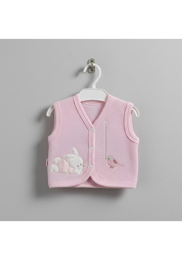 Gaye Bebe Bebek Yelek 4488 Pembe