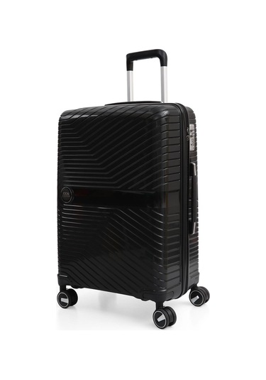 Ççs 5239 Polipropilen 3 Lü Valiz Seti Siyah