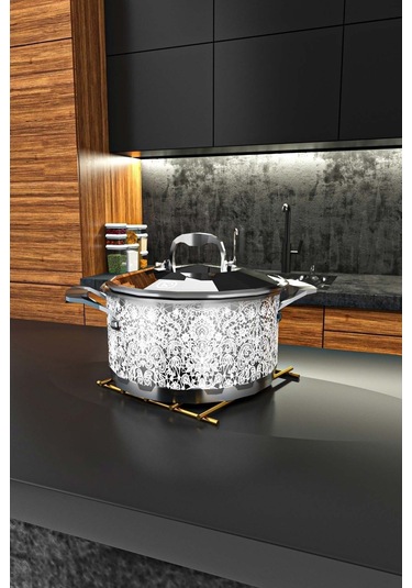 Suntel Nihale Çaydanlık, Tencere Altılığı Gold