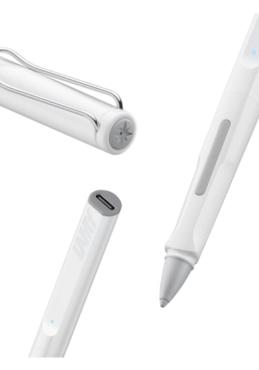 Lamy Safari Note+ Tablet Kalemi Beyaz