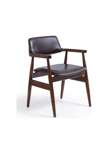 Rio Ceviz Ahşap Sandalye Ceviz - Kahverengi