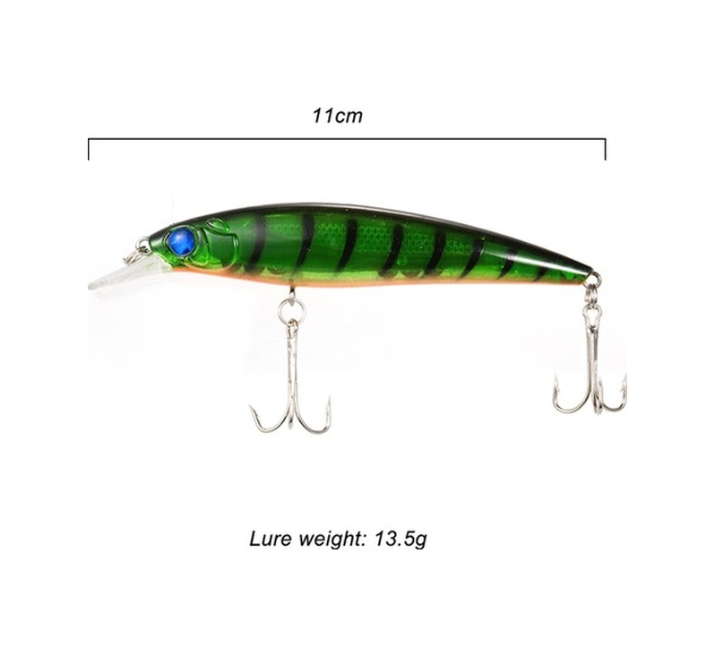 Novahub Yüksek Kaliteli Bass, Walleye Minnow Yemleri, Kırmızı Balık Ve Alabalık İçin