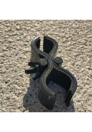 Qingmipy Metalik Fener-teleskop Tutucu, 20-33mm Lülere Uygun, Çok Amaçlı Av Ve Outdoor Aksesuarı, Şok Ve Çizik Korumalı Süngerli Tasarım