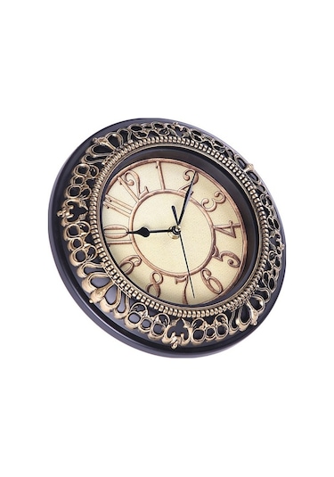 Trendooze Yuvarlak Vintage Sayılar Saati Pas-dayanıklı Ofisi Mutfak İçin Ev Duvar Açık Rt