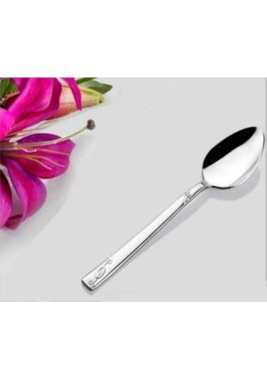 Inter Çelik Bade Model 12'li Çay Kaşığı