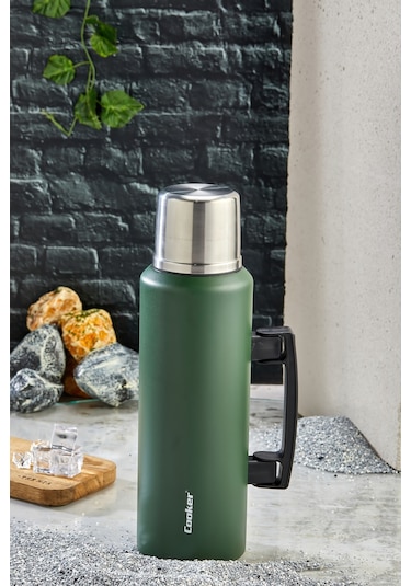 Cooker Campmate 1.5 L Paslanmaz Çelik Termos Ckr2085 Yeşil
