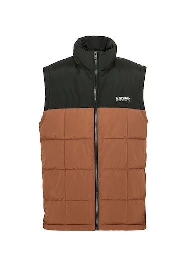 Jack & Jones Jjben Square Erkek Yelek 12256903 Bej
