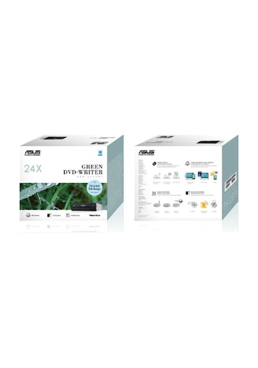 Asus DRW-24D5MT/BLK/B/GEN 24X DVD Optik Sürücü (Logosuz)