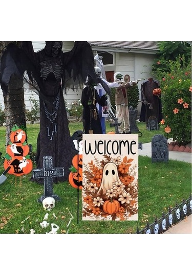 Lijinxu Cadılar Bayramı Bahçe Bayrağı Ofis Park Fenalık