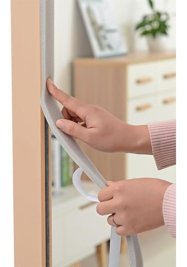 1 Rulo Çok Amaçlı Köpük Sızdırmazlık Şeridi - Kapı Ve Pencereler İçin Ses Ve Toz Geçirmez - Kolay Kurulum 3cm X 2m
