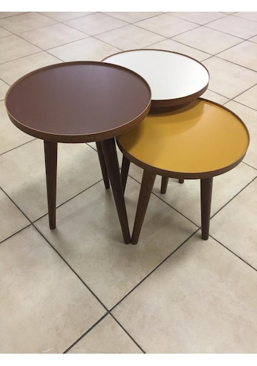 3'Lü Zigon Sehpa Tasarım - 16Mm Veya 18Mm Mdf Tabla (413805149)