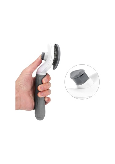 Büro Ev Ofis Evcil Pet Hayvanı İçin 20cm Tarak Kedi Köpek Tüy Toplayıcı Tarağı