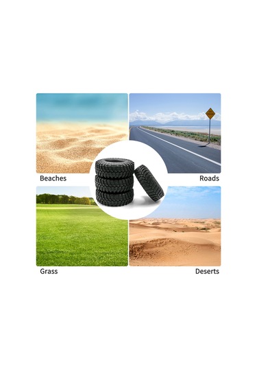 Youmex 1/10 Rc Araba İçin 4 Adet Kauçuk Lastik, Trx4 Scx10 90046 90047 Cc01 Uyumlu, 96mm Dış Çap, 48mm İç Çap, 40mm Genişlik Bjm150