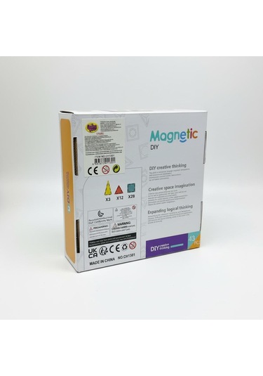 Magnetic Imagination - 43 Parça Yaratıcı Manyetik Yapım Seti