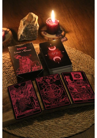 Colmans Pembe Cadı Tarot Destesi - 78 Kart