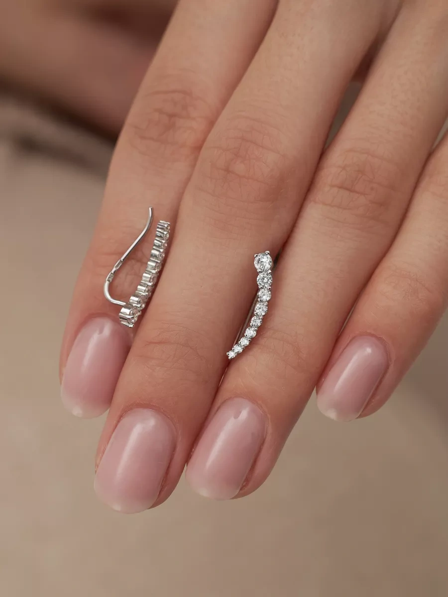 Marıola Tırmanıcı Küpeler Kaffes Gümüş 925 52706129 Diğer