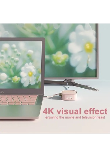 Xuweiwei Blue Bs10h 10in 1 Type C Usb C Genişletme İstasyonu Macbook Uyumlu Windows Ve Diğer Usb C Dizüstüler İçin