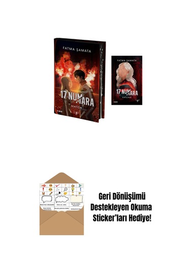 17 Numara - Matem Ciltli + 17 Numara - Katliam + Okuma Sticker'ları