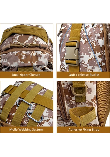 Yunboo "çok Amaçlı Balıkçı Çantası - Sırt Çantası Veya Omuz Çantası Olarak Kullanılabilir, Outdoor Aktiviteler İçin" Çok Renkli