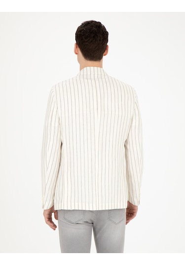 Pierre Cardin Erkek Ekru Ceket 50284938-vr019 Ekru