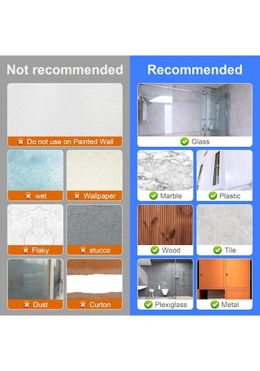 3b Trend 8 Adet Süpürge Tutucu Duvar Kendinden Yapışkanlı Duvar Delme Gerektirmez Tutucu Beyaz Beyaz