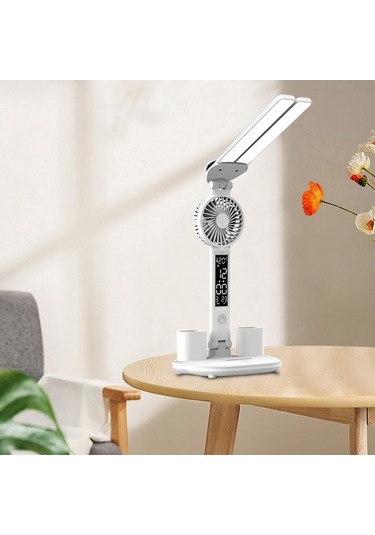 Maoyaya Suntek Fanlı Kalemlikli Masa Lambası Çiftli Merkez Ofis, Güçlü Filtreli Diğer