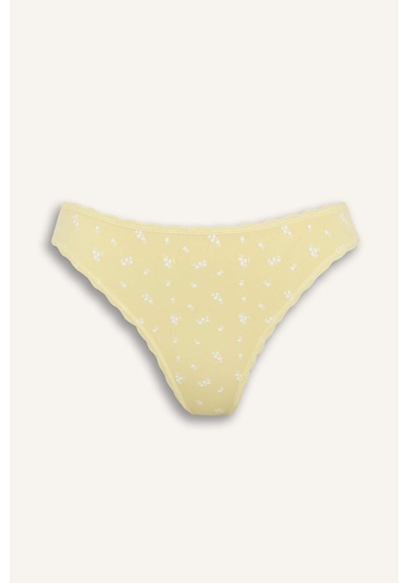 DeFacto Kadın 2'li Takım Desenli Seamles Kumaş Bralet Külot-Fall in Love E6601AX25SMYL118