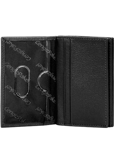 Cengiz Pakel Hakiki Deri Kartlık 2305-Siyah (432620666)-2305-Siyah