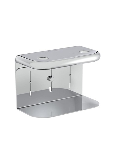 VitrA A44567 Lıquıd Sıvı Sabunluk Tutacağı,çift Hazneli Krom