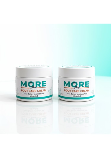 Moresun Foot Care Cream Ayak Topuk Bakım Kremi 2'li