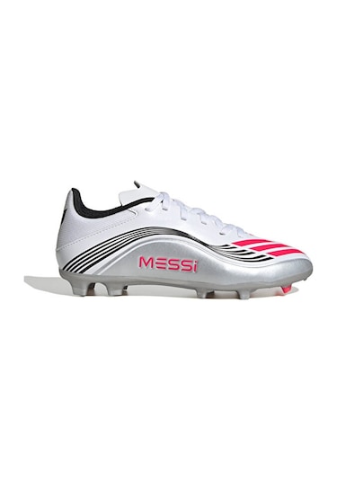 Adidas F50 Messi League Fg/mg J Çocuk Çoklu Çim Zemin Kramponu Jp7454 Beyaz Beyaz