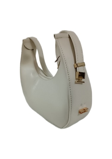 Benny Bayan Kol Çantası Baget Çanta Krem