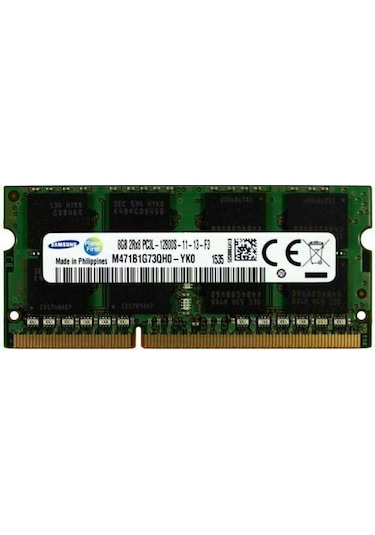 Samsung M471B1G73QH0-YK0 8 GB DDR3 1600 MHz PC3L C11 Notebook Ram