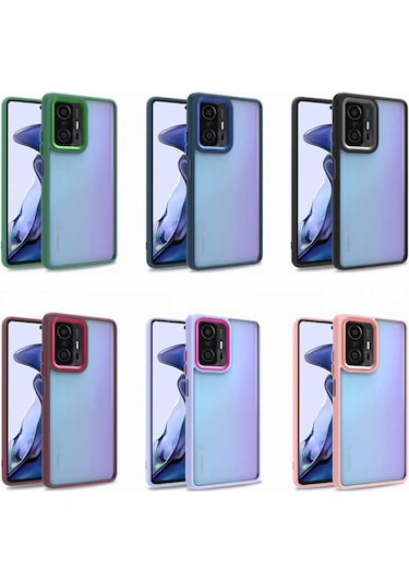 Zore Mi 11t Pro 5g Kılıf Msra Flora Kapak - Rose Gold Rose Gold
