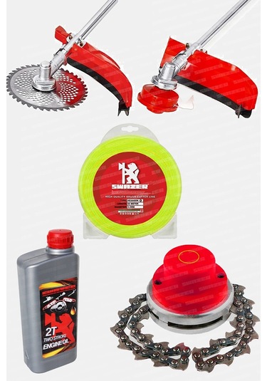 Swazer GT330 Benzinli Motorlu Tırpan Çim Biçme Makinesi