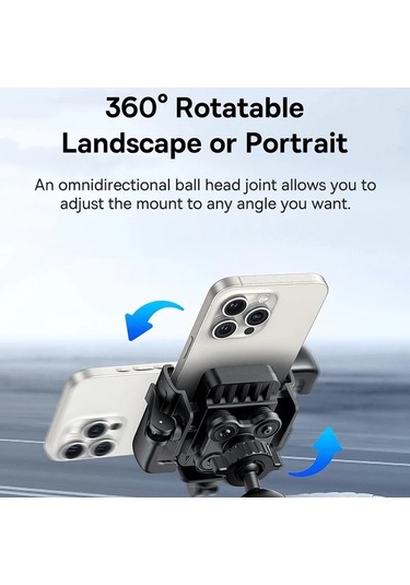 Tysm Joyjadehub Baseus Bisiklet Telefon Tutucu Kılıf, 1pc, Uygun Her Markaya, Yerçekimi Genileme Özelliği 1pc