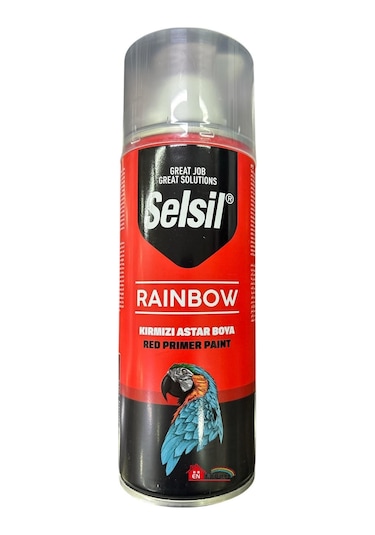 Selsil Rainbow Akrilik Sprey Astar 3009 Kırmızı