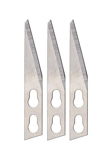 Mozart Hassas Kesim Bıçağı Yedeği 3 Lü El İşi Bıçak Seti Gri